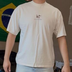 Denim & Flower Ricky Singh Coffee Shop Shirt Size Large